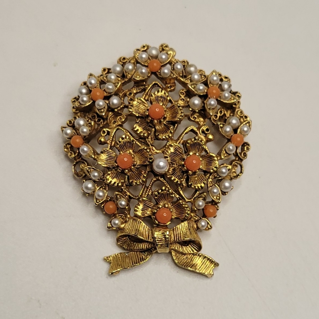 Vtg Florenza Brooch 50$